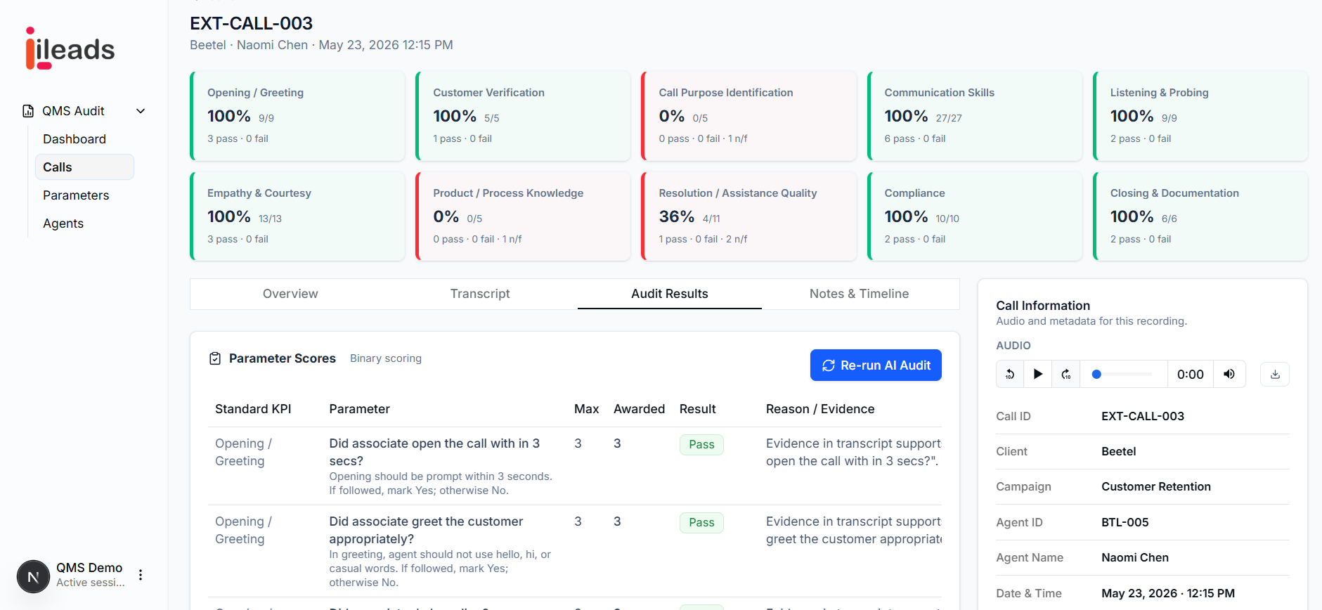 QMS Audit